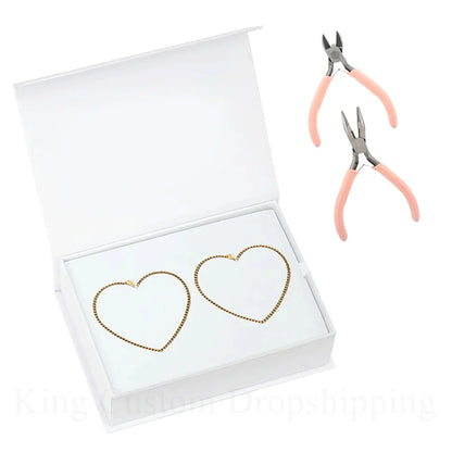 2025 New Permanent Eternal Bracelet Couple Jewelry Do it Yourself Fashion Bracelet Kit Valentine's Gift for Lover.